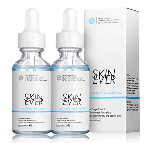 Luminea Sea Grape Facial Serum, Anti Aging Facial Serum For Women, Korean Skin Care Beauty Products Serum, Shrink Pore Hydrates And Moisturizes Skin,Suitable For All Skin Type (2Pc) #TOP19