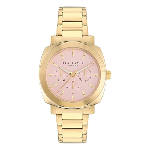 Montre en acier inoxydable doré Ted Baker l'excellence horlogère au féminin