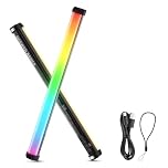 NEEWER BASICS 21" Magnetic RGB Light Wand, CRI95 Dimmable 14W LED Handheld Video Tube Lighting Stick with 51 RGB Modes, 4000mAh Battery for YouTube TikTok Recording Studio Photography Streaming, SL50