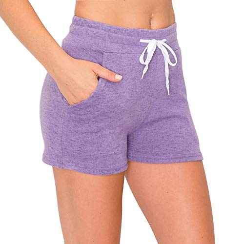 Pantalon court de course à pied pour femme en tissu extensible
