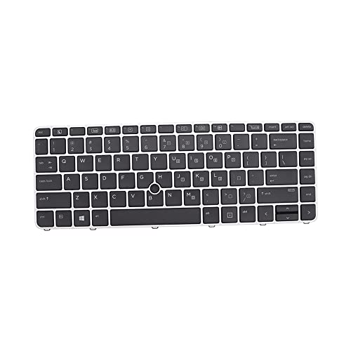 Clavier HP Elitebook 840 G4 de rechange pour travailler dans le noir