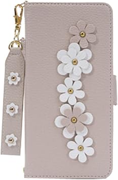 iPhone SE 2020 Cover, iPhone 8 Case, iPhone 7 Case, iPhone SE 2nd Generation Cover, iPhone SE 2020 Case, Notebook Type willo Cute Flower Decoration, Luxury PU Leather Case, Card Storage, Stand Function, Wallet Type, Cover, Anti-Slip, Shockproof, Korean Style, Womens, Floral Strap, Mobile Cover Notebook Type Full Protective Case Mobile Case