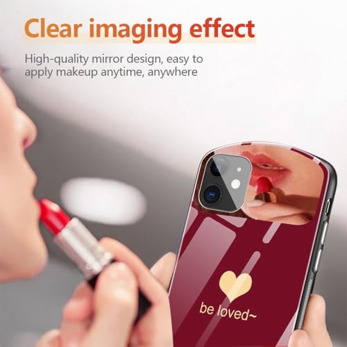 Étui de téléphone ovale en cœur pour iPhone 13, l'accessoire mode des soirées - 2