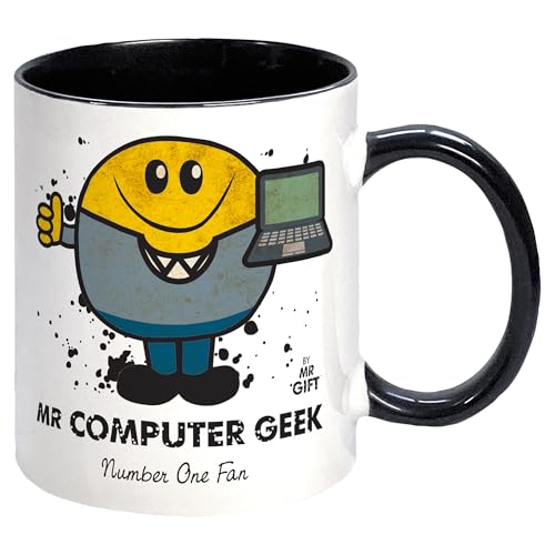 Computer Geek Mug - Gift for The World's No 1 Present Gift for dad him Man