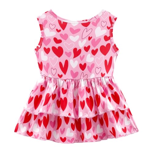 Image of Girls 2 Piece Outfit Summer Short Set Sleeveless Bow Knot Tank Top and Shorts Cute Clothes for Toddler Girls