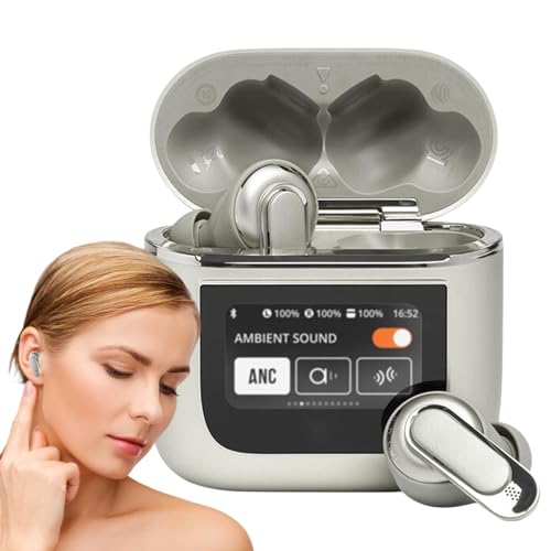 Auricolari wireless con display a LED auricolari con cancellazione del rumore Custodia Touch Control Cuffie Wireless - Elettronica per lintrattenimento telefonico per