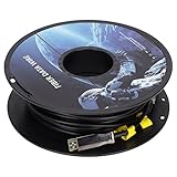 4K-Glasfaser-HDMI-Kabel, kompatibel mit 4K 60Hz HDR10 oder Vision OS TV UHDTV 2.0 HDCP 2.2 HDR10 4:4:4RGB 18 Gbit/s Multimedia-Schnittstellenkabel (unidirektional) für PS und X box (25m / 82ft)