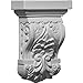 Ekena Millwork COR05X02X08EM 5 1/2-Inch W x 2 3/4-Inch D x 8 1/4-Inch H Emery Leaf Corbel