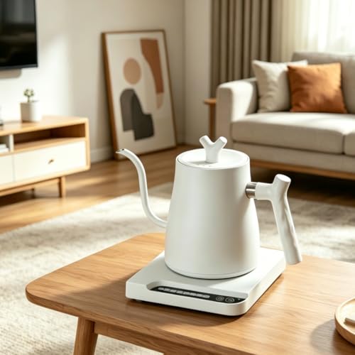 Hervidor eléctrico cuello de ganso con control de temperatura 1 L miniatura 5
