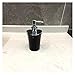 Zestaw akcesoriów łazienkowych 300ml Plastikowy dozownik do mydła w łazience Butelka z pompką Domowa prasa Butelki z balsamem, do domu Kuchnia Łazienka Hotel Dozownik mydła (czarny)