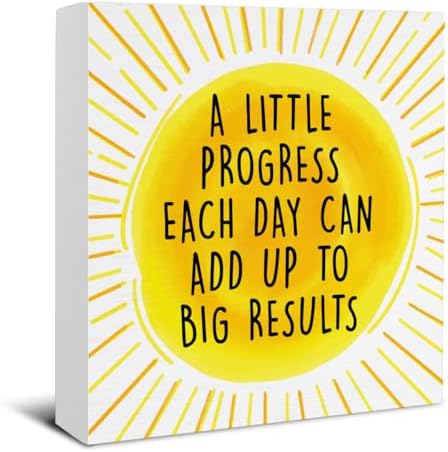 Amazon.com: Positive Affirmations Wall Decor - Inspirational Desk ...