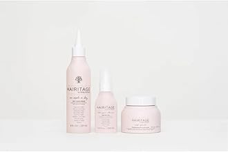 Hairitage Moisturizing Argan Oil Hair Mask Treatment for Anti-Frizz and Hydration - Deep Conditioning Curl Repair Mask with Shea Butter, Aloe & Soy Protein for Dry, Damaged Curly Hair - Soften & Shine