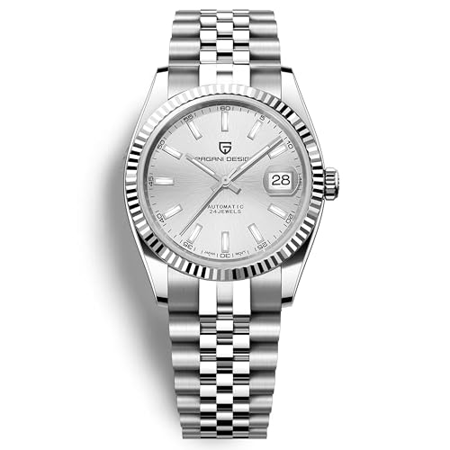 Pagani Design PD1645 Herrenuhr 42MM Herren Automatikuhr Japan Automatikwerk 100M Wasserdicht, Edelstahl, Saphirspiegel, Sport Business Uhr.