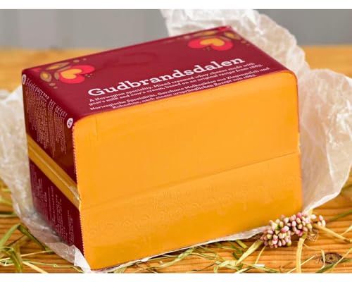 Tine Gudbrandsdalen Brunost Classic Norwegian Brown Cheese RED 1 x 500g