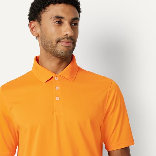 Image of Amazon Essentials Men's Regular-Fit Quick-Dry Short-Sleeve Golf Polo Shirt