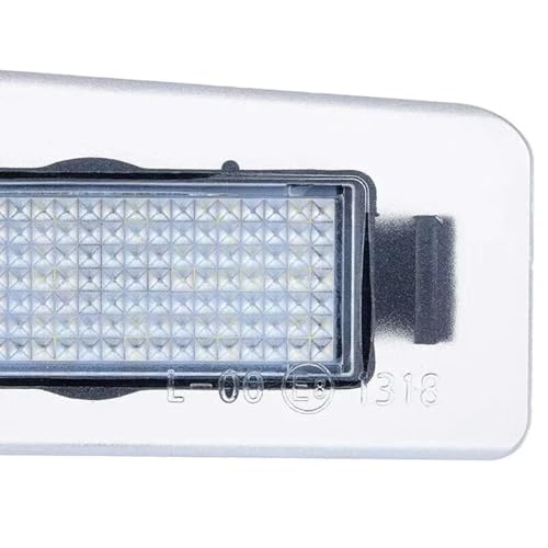 Luces de matrícula coche Kia Forte evita multas por luz fundida 5