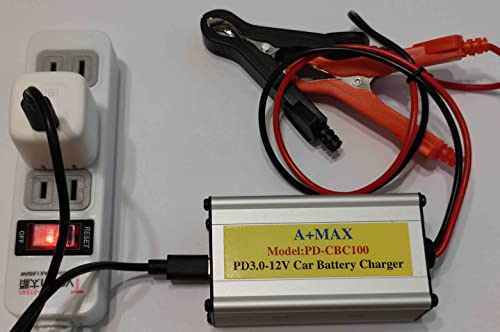 Usb Pd 3.0 Car 12 Volts 8 Amps Battery Charger With Multi- Purpose Power Modular Design #TOP3