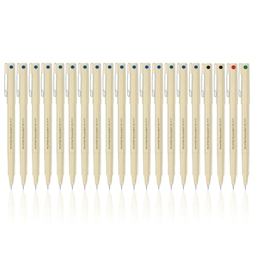 Pilot O5 Roller Ball Pen Pack of 20 ( 16 Blue , 2 Black, 1 Red, 1 Green)