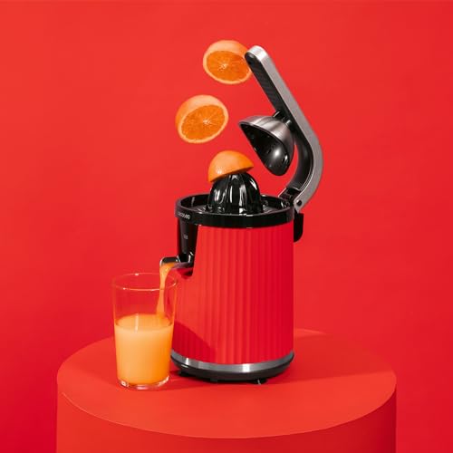 Presse-Agrumes CECOTEC Xqueeze RetroJuice 600 – 600 W, Design Rétro, Anti-Gouttes - vue 4