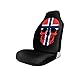 Produktbild Sobre-mesa Menschlicher Schädel Norwegen Flagge Autositzbezug Set Universal Fit Die meisten Geländewagen Van Sedan 1Pcs / 2Pcs