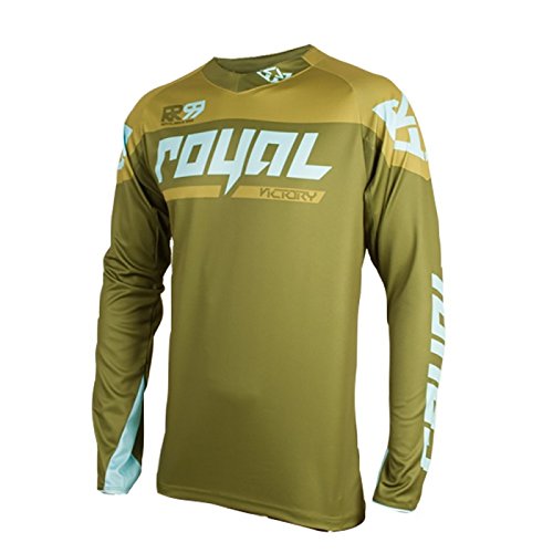 Maillot de cyclisme respirant Royal Racing XS manches longues pour le vtt