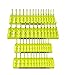 HANSEN 92006 Metric and Fractional 3 Row Socket Tray (Pack of 4)