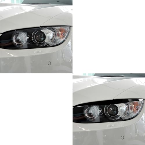 Sourcil phare voiture pour Série 3 E92 E93 2006-2012 garniture paupière phare - 3