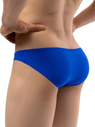 Men's Stretch Briefs Bikini Super Soft Comfort Lightweight Pouch Briefs Pack3