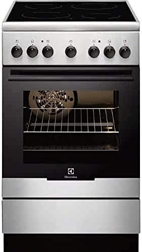 Preisvergleich Produktbild Electrolux EKC52550OX unabhängige Küche, Keramik, Schwarz, Edelstahl, drehbar, Keramik, elektrisch, 56 l