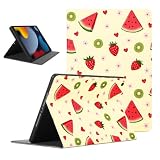 Mrtponk Summer Fruits Watermelon Tablet Case for iPad mini 3/2/1 Case 7.9 Inch,Cutes Pattern for Women Men Teens Protective Cover Flip PU Leather Stand Funda