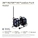 3M PELTOR WS LiteCom PRO III Headset, Neckband, Professional Grade Durability, Wireless Two-Way Communication Radio, Bluetooth, Boom Microphone, Navy Blue, MT73H7B4D10NA