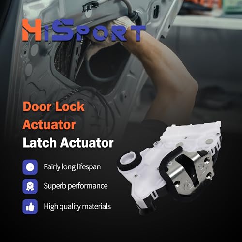 Image of HiSport Front Left Driver Door Latch Lock Actuator 931-494 Compatible with Toyota Tacoma 2005-2015, Yaris 2007-2015, Prius 2006-2012, FJ Cruiser 2007-2014, Avalon 2005-2012