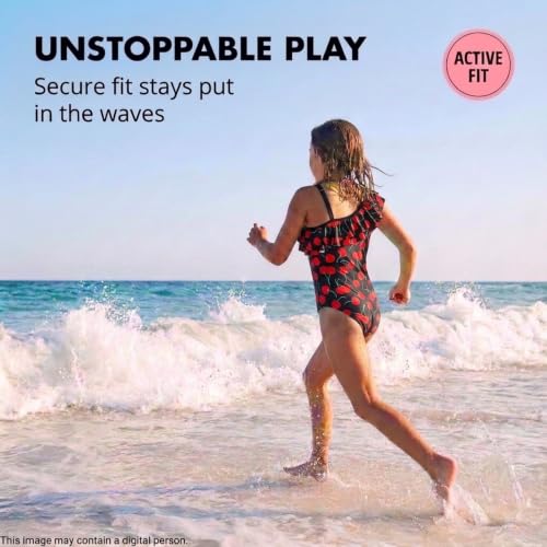 Image of Kanu Surf Girls Morgan Floral Ruffle 1-Shoulder 1-piece Swimsuit