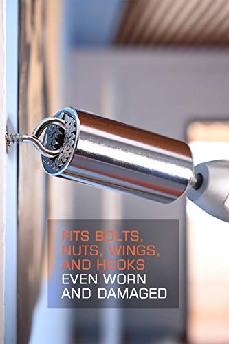 Universal Socket,Self-Adjusting Socket Fits Standard 7/16'' - 1-1/4'' Metric 11Mm-32Mm, Adapter Socket For Wrench Ratchet&Power Drill, Tools Gifts For Men Him Husband Dad Father Diy Handyman Women #TOP4