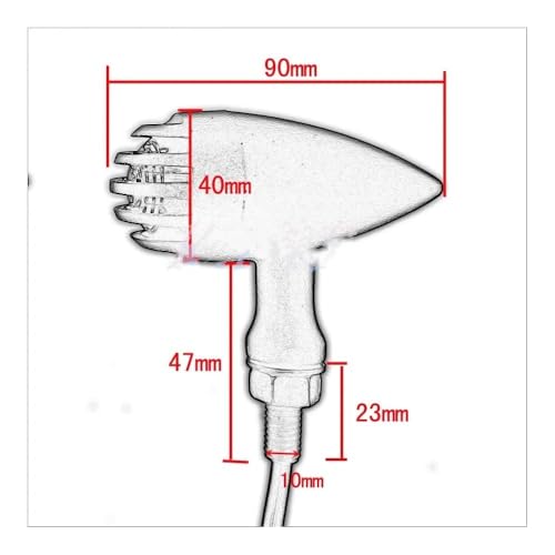 Clignotants de moto pour Bobber et Chopper customisés