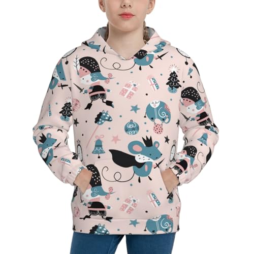 Nutcracker and Mouse King Kid Hoodies Boys Sweatshirts Girls Pullover with Pocket