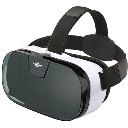 SARLAR 3D VR Headset, Virtual Reality Goggles Movies Video Games Viewer for iOS, Android, Microsoft...