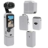 Découpe précise et entièrement fonctionnelle : l'étui en silicone est conçu avec précision sur la base de l'appareil photo Pocket 3. Chaque incision dans le manchon en silicone est précise, vous pouvez facilement accéder à tous les boutons et fonctions présentés. N'obstrue pas l'écran, le microphone, le trou de corde de suspension, le joystick, le trépied et d'autres accessoires externes Osmo Pocket 3. L'étui est parfaitement intégré au Pocket 3 sans aucune obstruction. Disponible en 3 couleurs différentes, vous pouvez choisir votre préférée.