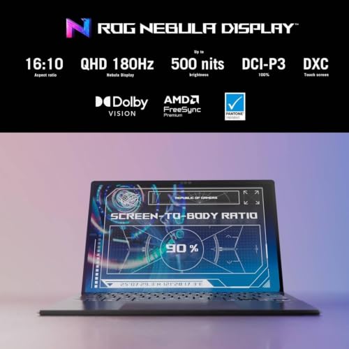 Image of MichaelElectronics2 Customized Laptop, Created Using ASUS ROG Flow Z13 AI Gaming 2-in-1 Laptop 13.4 inch Touchscreen (AMD Ryzen AI Max+ 395, 64GB LPDDR5X, 1TB, 2TB SSD, RGB KB, WiFi 7, Win 11 Pro)