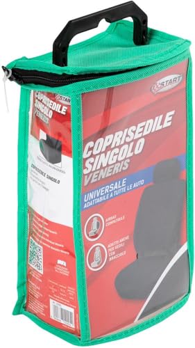 Start Coprisedile Singolo Anteriore Veneris Colore Nero - 3