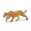 PAPO 50251 - Statuetta con leone che insegue il Regno degli animali, multicolore