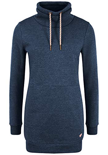 OXMO Vilma Damen Sweatshirt Pullover Sweater, Größe:S, Farbe:INS Blue M...