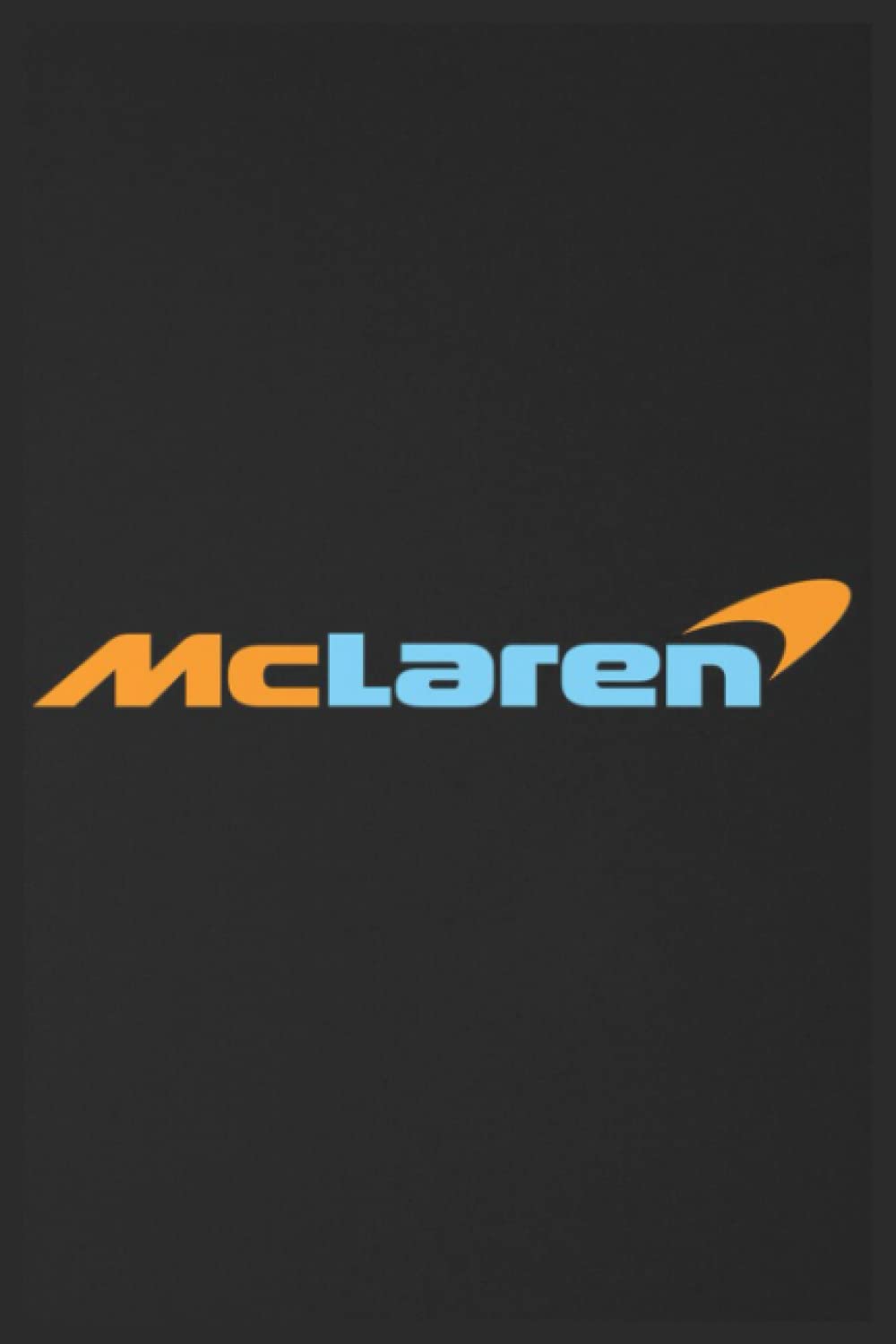 David SalliotteMclaren F1 team logo Notebook: 110 Pages, Letter Size 6'' x 9'' inches, writing notes