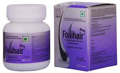 Image of Follihair New 30 Tablets + Selsun Blue 200ml Shampoo Combo
