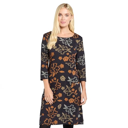 Weird Fish Starshine Organic Jersey Dress Ink Size 10