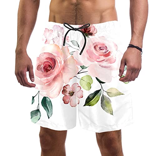 Short de plage fleuri pour homme le maillot de bain HadHfun séchage rapide
