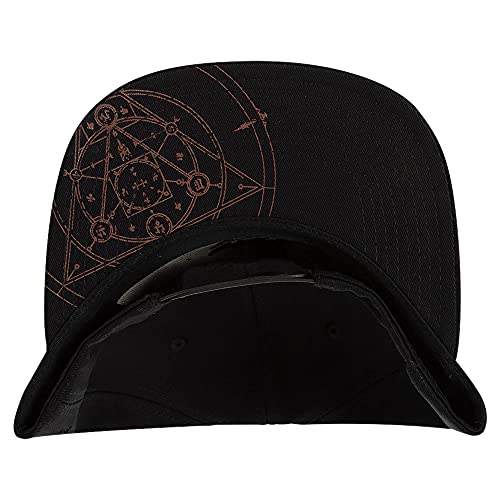 Jinx Diablo Iv Blackout Baseball Snap Back Hat, Black, Adult Size #TOP3
