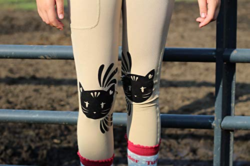 TuffRider Stella Girls Riding Tights | Color - Safari4
