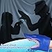 NUOBESTY Animal Hand Puppet Blue Shark Hand Puppet Soft Rubber Role Play Shark Bath Toys for Children Adults Teaching Gloves