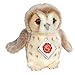 Teddy Hermann 94154 Vogel Eule 20 cm, Kuscheltier, Plüschtier